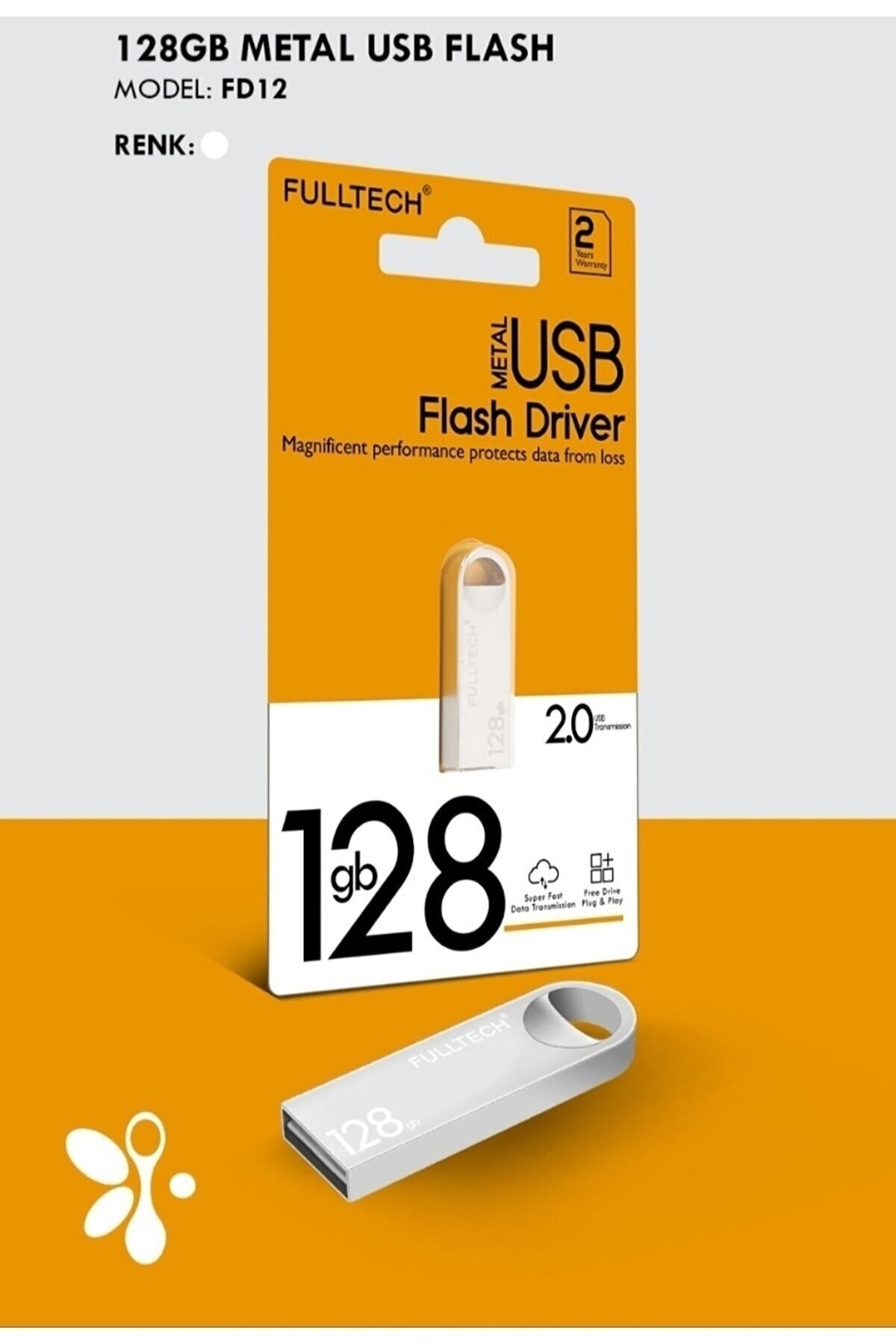 128gb Metal Flash Bellek