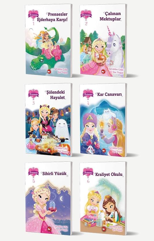 123 Prensesler 6 Kitap Set