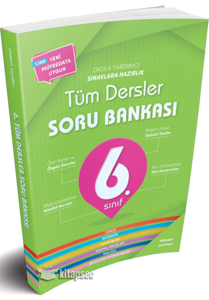 6. Sınıf Tüm Dersler Soru Bankası