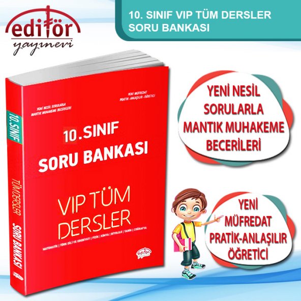 10. Sınıf VİP Tüm Dersler Soru Bankası