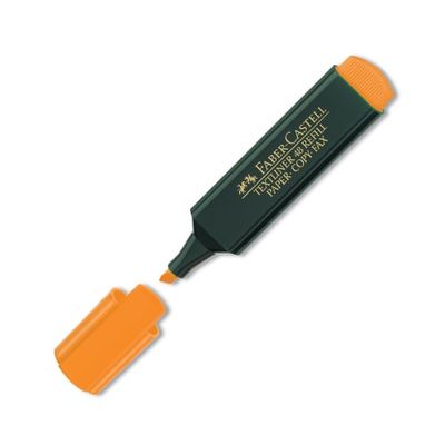 Faber Castell Fosforlu Kalem Turuncu