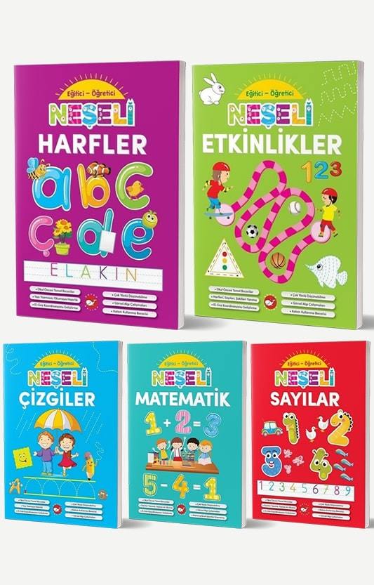 Okul Öncesi Eğitici Öğretici Neşeli Etkinlikler Seti