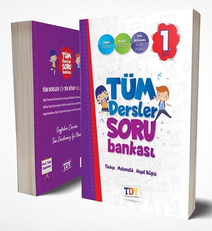 1. Sınıf Tüm Dersler Soru Bankası TDY Yayınları
